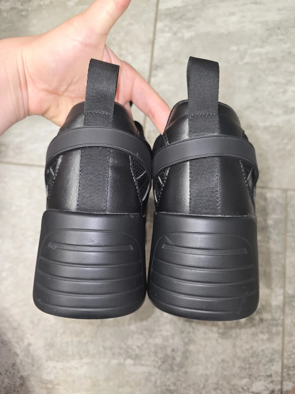 ASOS Black Women's Platform Lace-Up Sneakers